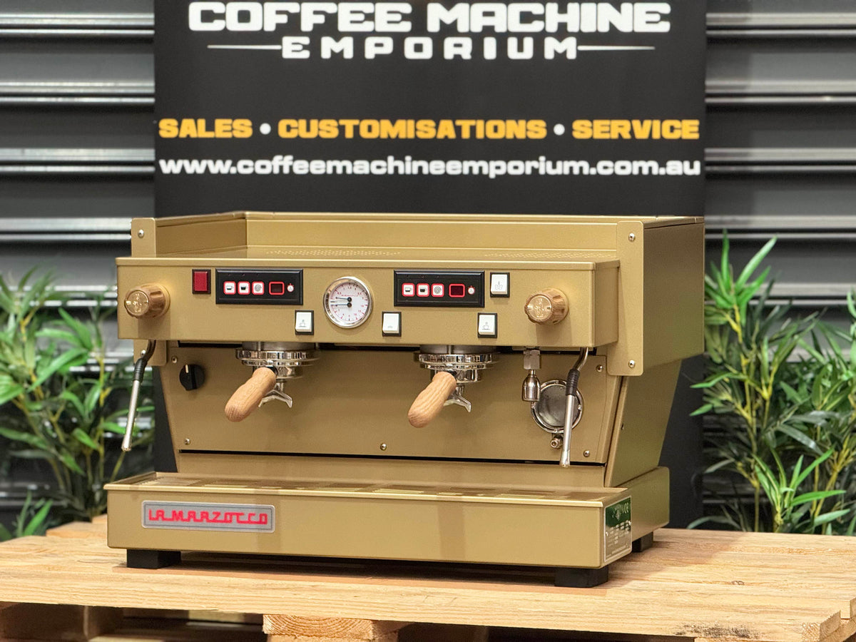 La Marzocco Linea Classic AV Group Coffee Machine Spanish Gold