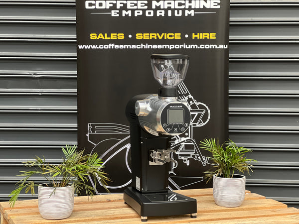 Brand New Mazzer ZM Plus Coffee Grinder - Black