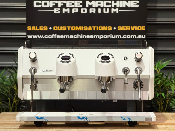 Brand New Sanremo D8 Tall 2 Group Coffee Machine