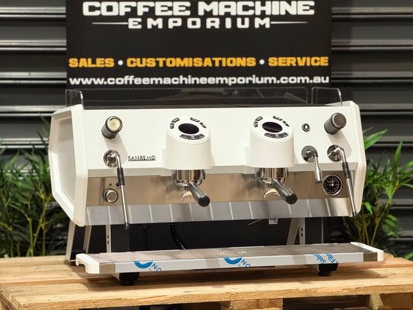 Brand New Sanremo D8 Tall 2 Group Coffee Machine