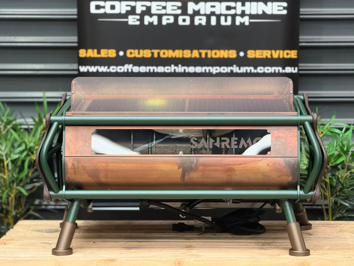 Brand New Sanremo Cafe Racer 2 Group Coffee Machine Renegade Edition