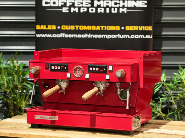 La Marzocco Linea Classic AV 2 Group Coffee Machine - Red
