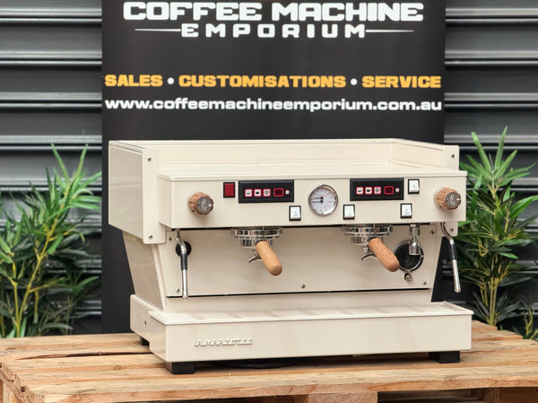 La Marzocco Linea Classic AV 2 Group Coffee Machine - Rivergum Beige
