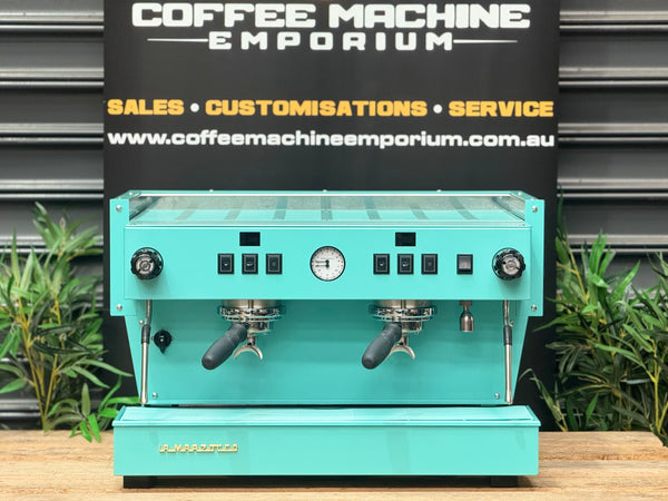 Demo La Marzocco Linea Classic S 2 Group Coffee Machine - Pearled Turquoise