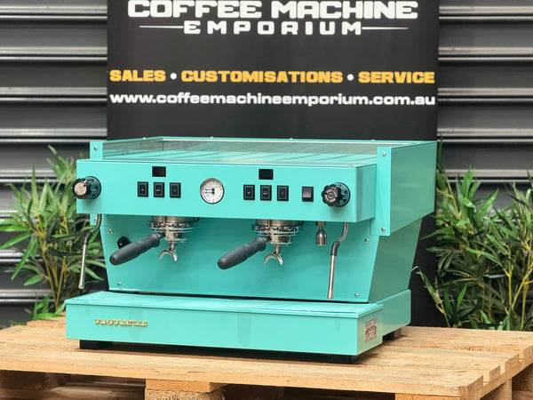 Demo La Marzocco Linea Classic S 2 Group Coffee Machine - Pearled Turquoise