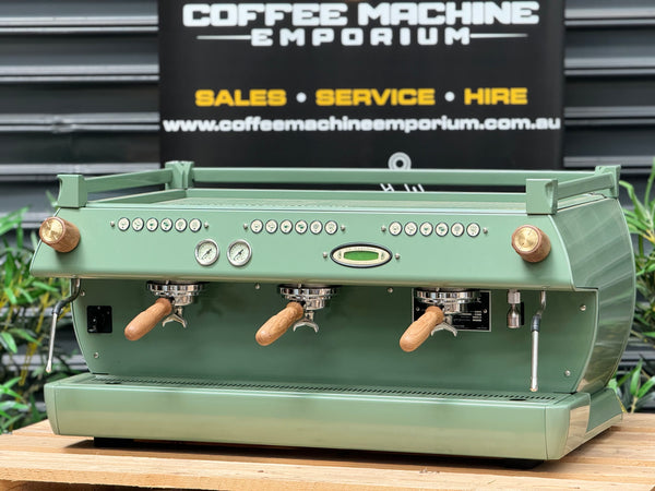 La Marzocco GB5 3 Group Coffee Machine - Wilderness Green