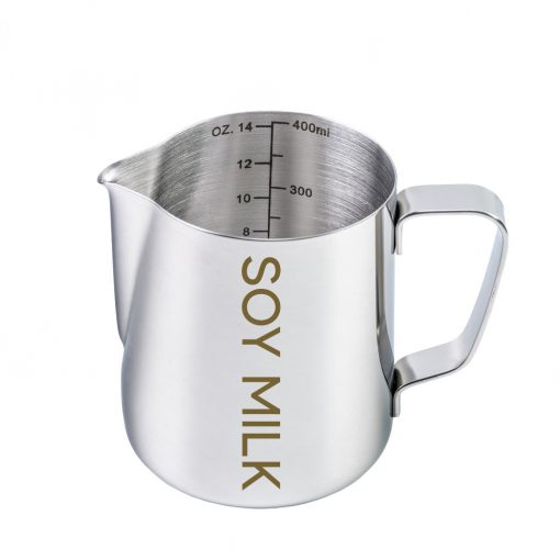 Etched Soy Milk Jug