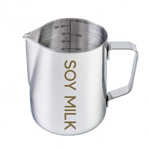 Etched Soy Milk Jug