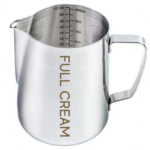 Etched Full Cream Milk Jug