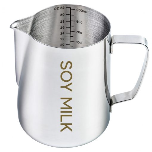 Etched Soy Milk Jug