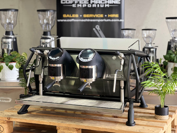 Brand New Sanremo Cafe Racer Naked 2 Group Coffee Machine - Black