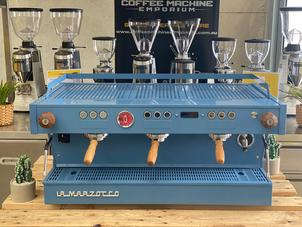 La Marzocco Linea PB 3 Group Coffee Machine - Wedgewood Blue