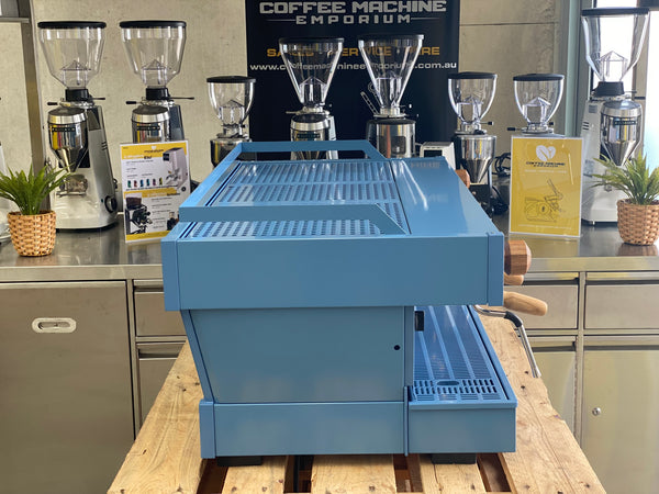 La Marzocco Linea PB 3 Group Coffee Machine - Wedgewood Blue