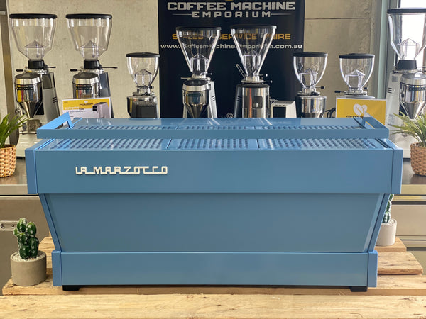 La Marzocco Linea PB 3 Group Coffee Machine - Wedgewood Blue