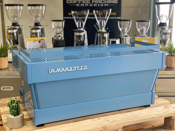 La Marzocco Linea PB 3 Group Coffee Machine - Wedgewood Blue