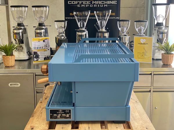 La Marzocco Linea PB 3 Group Coffee Machine - Wedgewood Blue