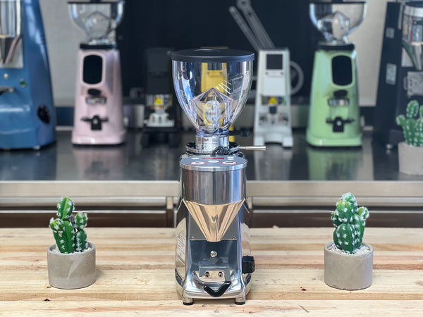 Brand New Mazzer Mini Electronic Coffee Grinder - Polished Aluminium