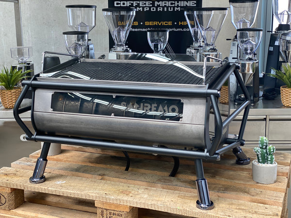 Sanremo Cafe Racer Naked 2 Group Coffee Machine - Black