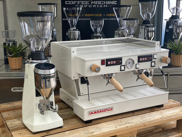 La Marzocco Linea Classic AV 2 Group Coffee Machine & Mazzer Major V Electronic Package -