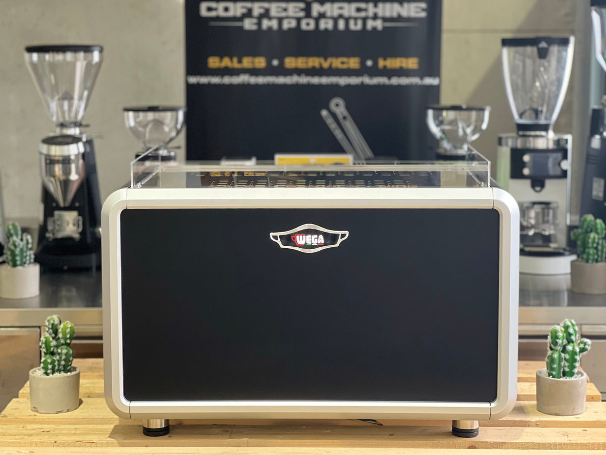 Brand New Wega Io 2 Group Coffee Machine Black Coffee Machine