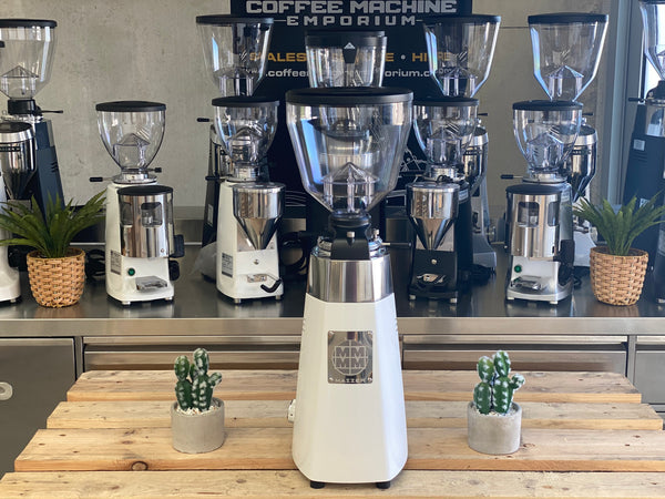 Brand New Mazzer Kony S Electronic Coffee Grinder- White