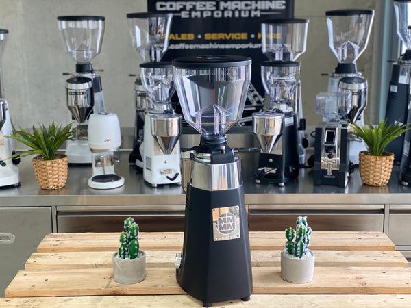 Brand New Mazzer Kony S Electronic Coffee Grinder - Matte Black