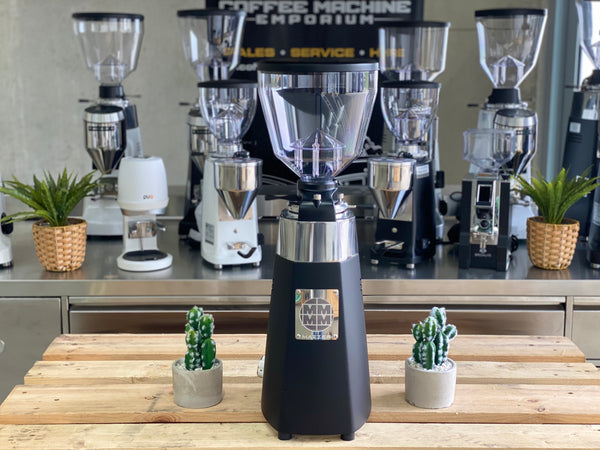 Brand New Mazzer Kony S Electronic Coffee Grinder - Matte Black