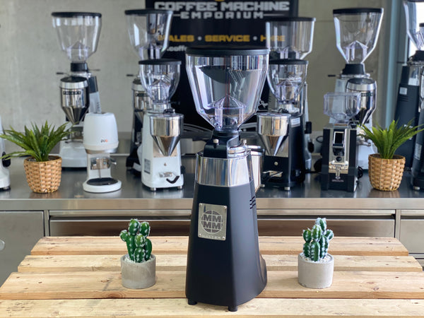 Brand New Mazzer Kony S Electronic Coffee Grinder - Matte Black