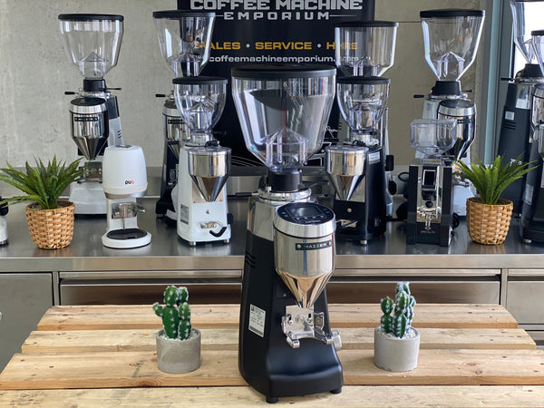 Brand New Mazzer Kony S Electronic Coffee Grinder - Matte Black