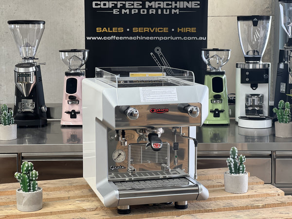 Brand New Astoria Greta 1 Group Domestic Coffee Machine - White