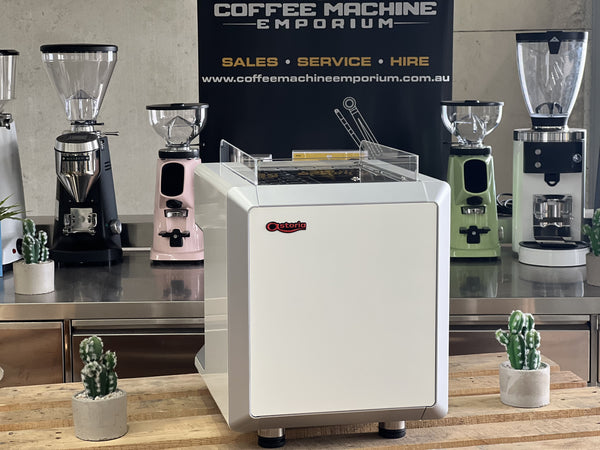 Brand New Astoria Greta 1 Group Domestic Coffee Machine - White