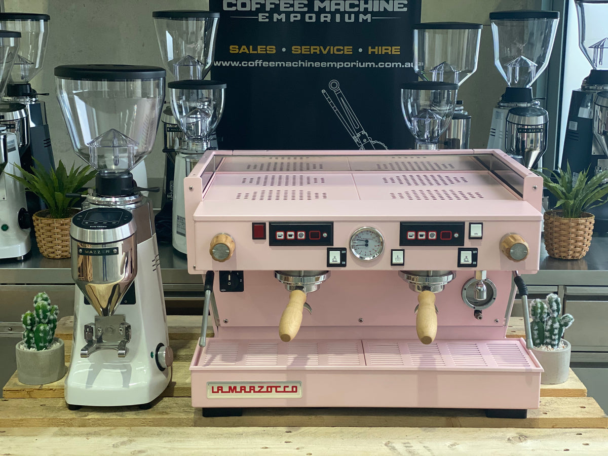 La Marzocco Linea Classic AV 2 Group Coffee Machine & Mazzer Kony S Co