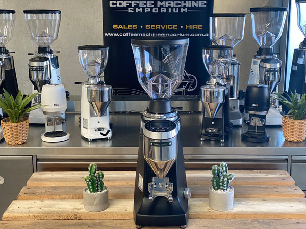 Brand New Mazzer Major V Electronic Coffee Grinder - Black