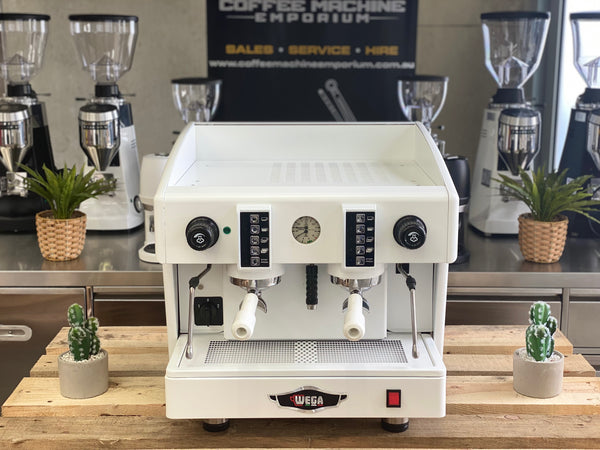 Wega Atlas Compact 2 Group Coffee Machine - Matt White