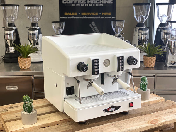 Wega Atlas Compact 2 Group Coffee Machine - Matt White