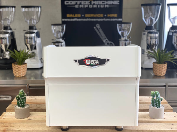 Wega Atlas Compact 2 Group Coffee Machine - Matt White