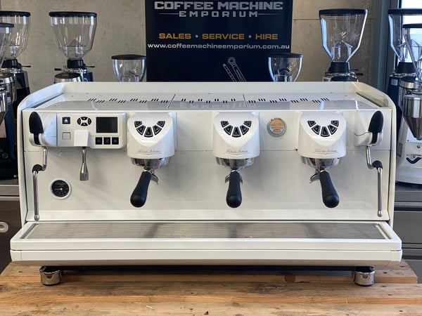 Victoria Arduino White Eagle Digit 3 Group Coffee Machine - Mother of Pearl White