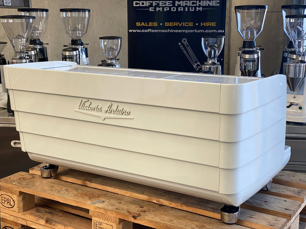 Victoria Arduino White Eagle Digit 3 Group Coffee Machine - Mother of Pearl White