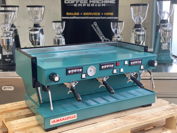 La Marzocco Linea Classic Av 3 Group Coffee Machine - Plantation Green