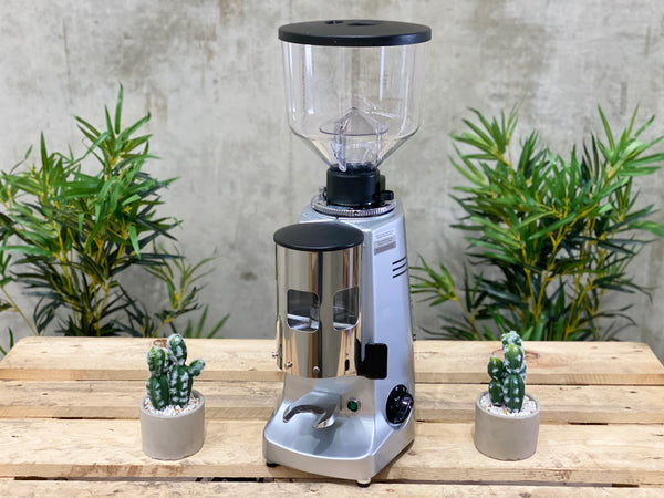 Brand New Mazzer Major Automatic Coffee Grinder - Silver