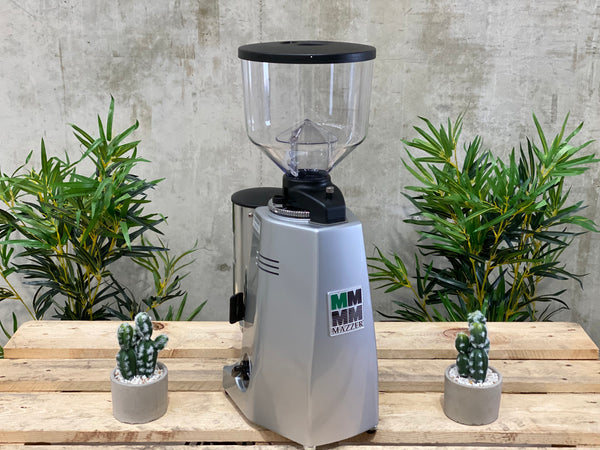 Brand New Mazzer Major Automatic Coffee Grinder - Silver