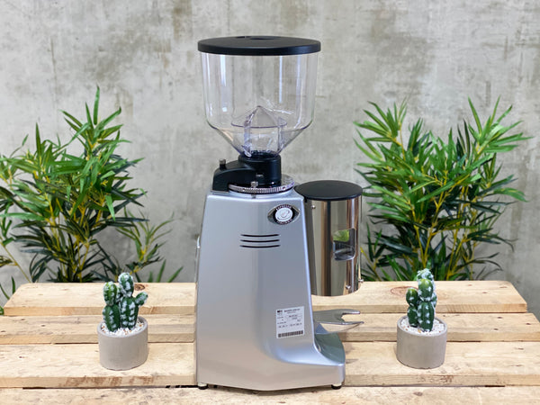 Brand New Mazzer Major Automatic Coffee Grinder - Silver