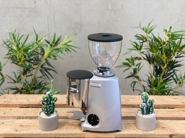 Brand New Mazzer Mini Manual Coffee Grinder - Silver
