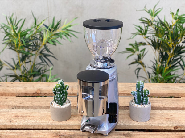 Brand New Mazzer Mini Manual Coffee Grinder - Silver