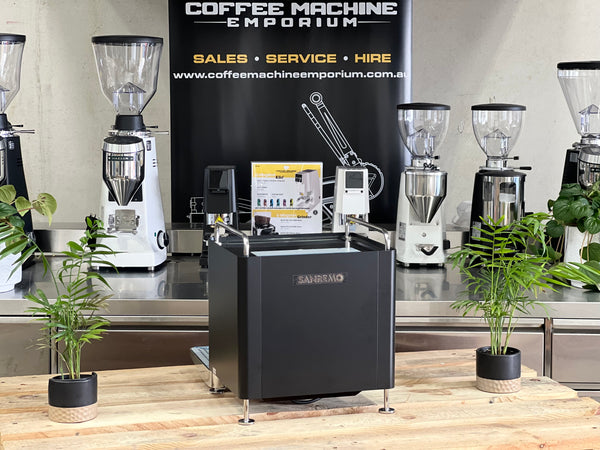 Brand New Sanremo Cube 1 Group Coffee Machine - Matt Finish