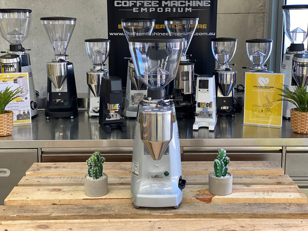 Brand New Mazzer Kony Electronic Grinder - Silver