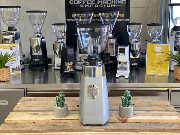Brand New Mazzer Kony Electronic Grinder - Silver