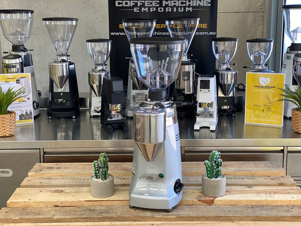 Brand New Mazzer Kony Electronic Grinder - Silver