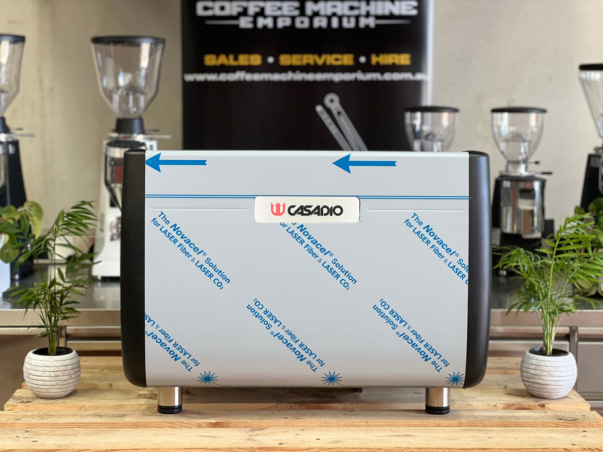 Brand New Casadio Undici 2 Group HG Coffee Machine Black Coffee