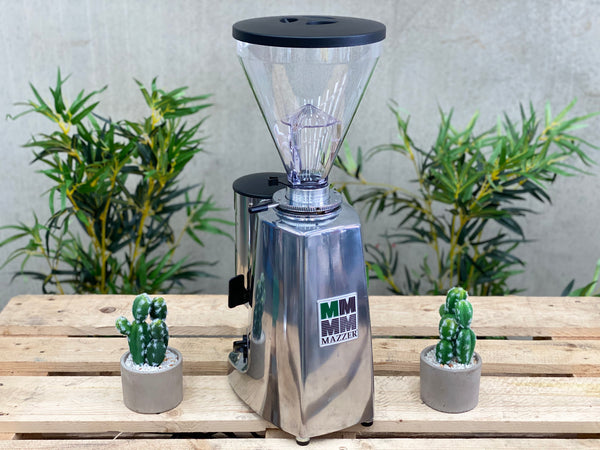 Mazzer Super Jolly Automatic Coffee Grinder - Polished Chrome